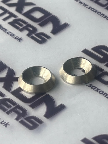 Lambretta Bridge Piece Counter Sunk Washers Stainless Steel