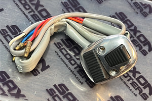 Lambretta GP CASA Handle bar Light Switch Black Buttons GP125/150/200