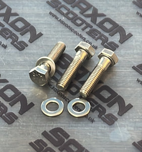 LAMBRETTA STATOR PLATE SECURING BOLTS SCREWS WITH WASHERS