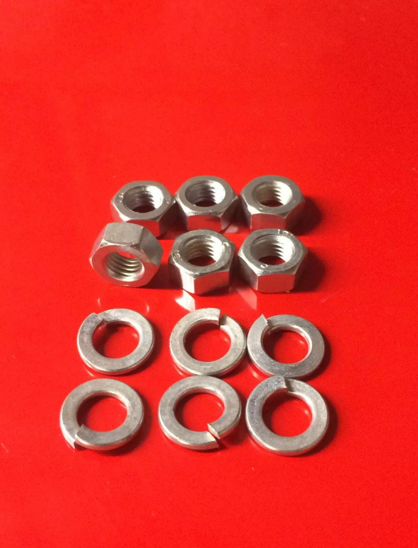 Lambretta End Plate Nuts