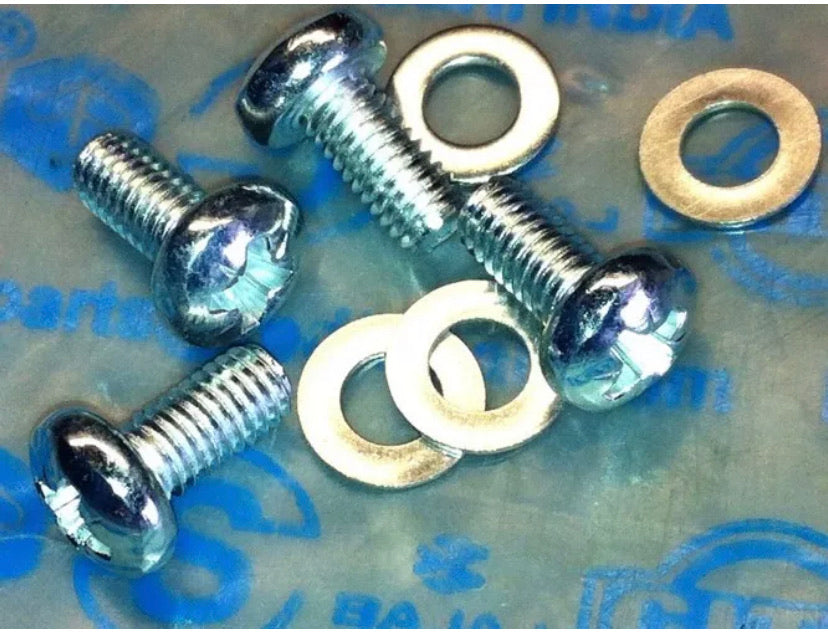 Vespa PX Flywheel Cover Screws Cross Head Type