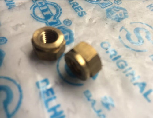 Lambretta Exhaust Brass Nuts