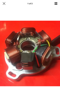 Load image into Gallery viewer, Lambretta Electronic Stator Plate (Actif) Black Sleeve