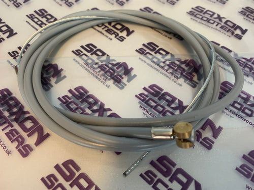 Vespa complete clutch cable pear end