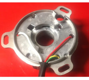 Lambretta Electronic Stator Plate (Actif) Black Sleeve