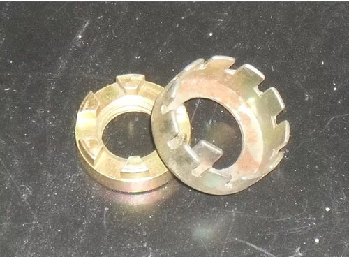 Vespa Clutch Castle Nut & Tab Washer